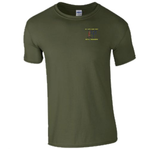 28 Amph Engr Regt Embroidered T-shirt